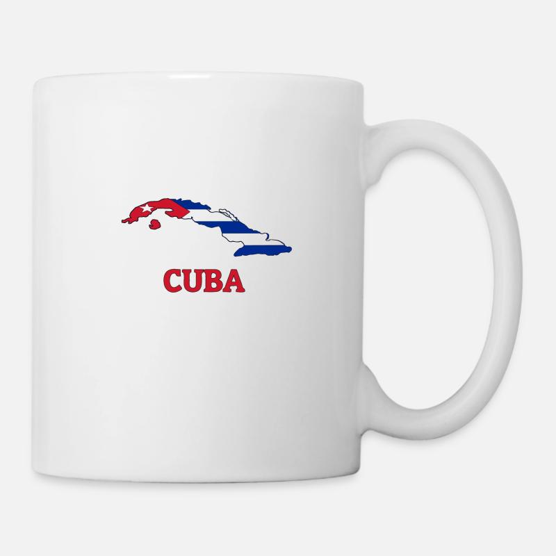 Kuba - Tasse - Weiß