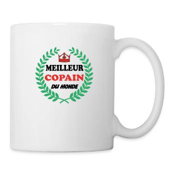 Meilleur copain du monde - Mug blanc - blanc - Droite