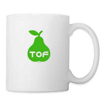 Poire fraîche - Mug blanc - blanc - Droite