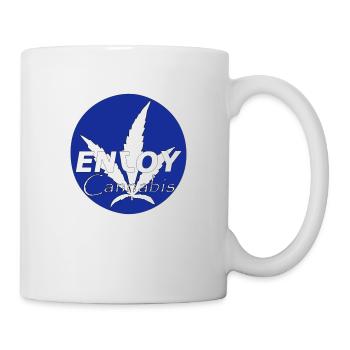PROFITEZ DU CANNABIS - Mug blanc - blanc - Droite