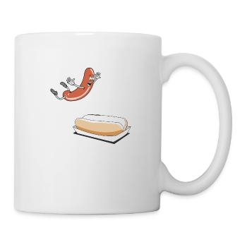 Happy Hot Dog T-Shirt - Power Rangers - Mug - white - Right