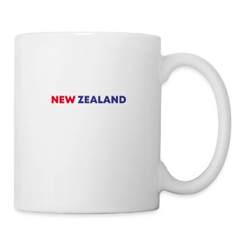 Neuseeland Rugby Fan Geschenkidee - Tasse - Weiß - Rechts