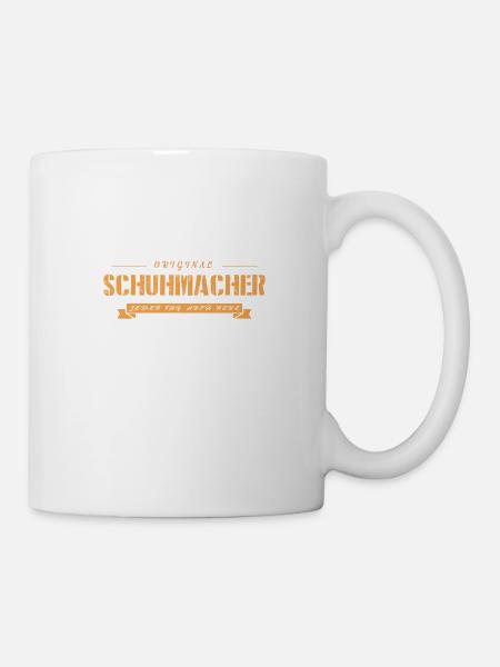 Der echte Schuhmacher - Tasse - Weiß