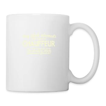 Chauffeur Mord - Tasse - Weiß - Rechts