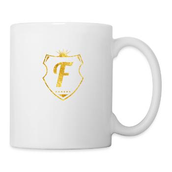 f letter - Mug - white - Right