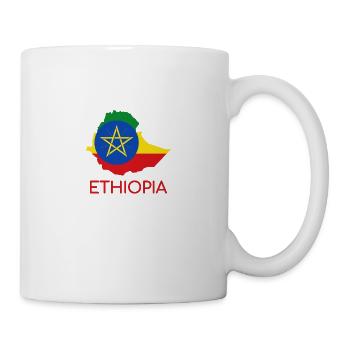 Äthiopien - Tasse - Weiß - Rechts