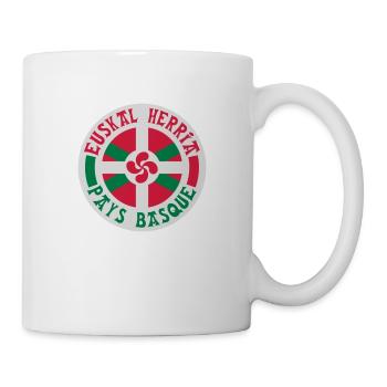Pays Basque - Mug blanc - blanc - Droite