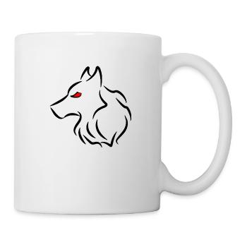 The wolf - Mug - white - Right