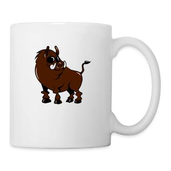Wild boobs cool cute funny sunglasses - Mug - white - Right