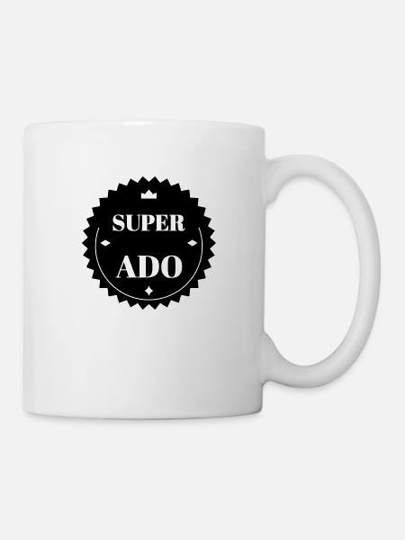 adolescent / enfant / ado / adolescente - Mug blanc - blanc