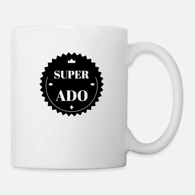 adolescent / enfant / ado / adolescente - Mug blanc - blanc
