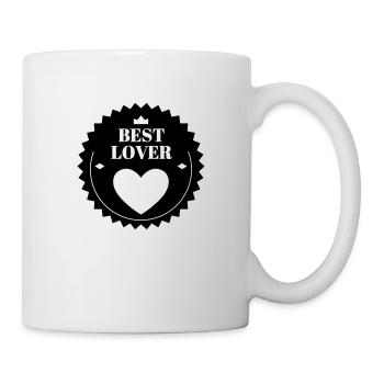 Amour / Saint Valentin / Coeur / Bébé / Love - Mug blanc - blanc - Droite