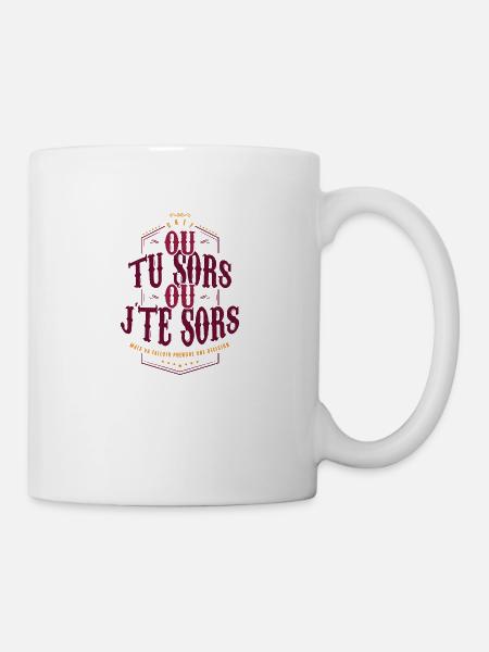 Dikkenek scène culte - Mug blanc - blanc