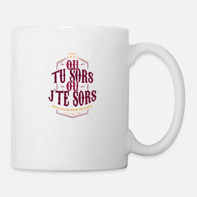 Dikkenek scène culte - Mug blanc - blanc