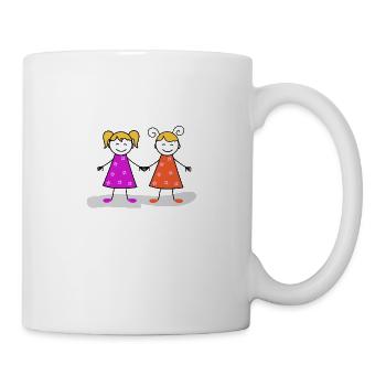 girlfriends - Mug - white - Right