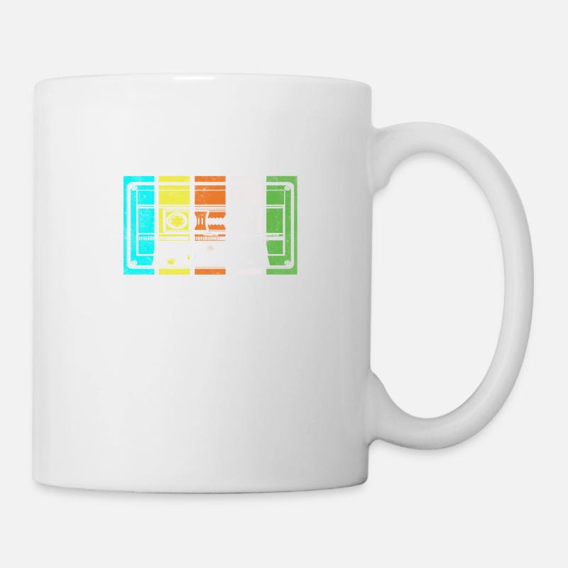 Kassette - Tasse - Weiß