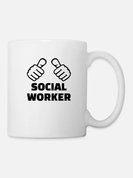 Social worker - Mug - white