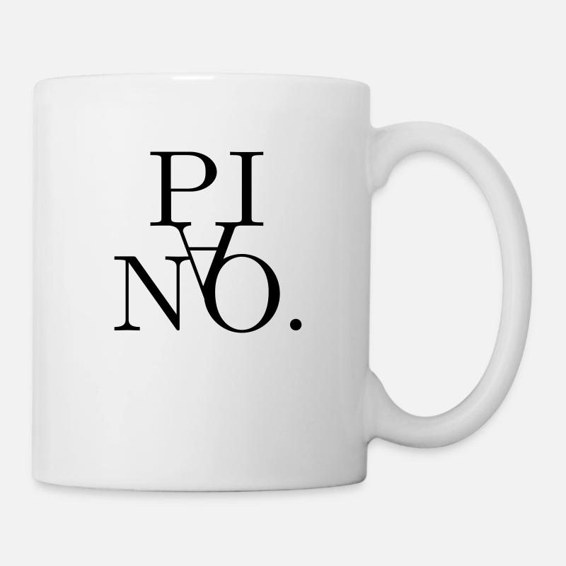 Piano piano - Mug - white