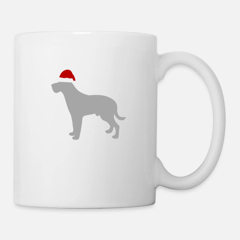 chien de Noël - Mug blanc - blanc