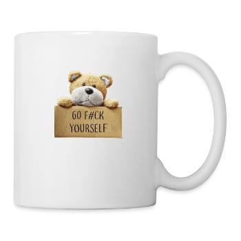 Mach dich fertig - Tasse - Weiß - Rechts