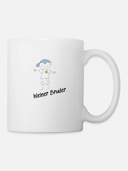 Kleiner Bruder - Tasse - Weiß