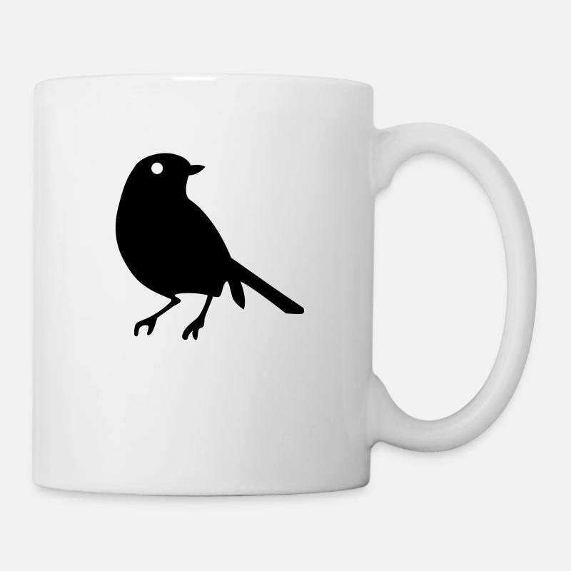 Vogel - Tasse - Weiß