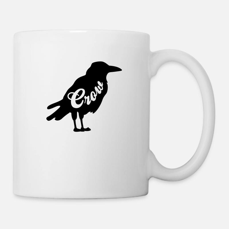 crow - Tasse - Weiß