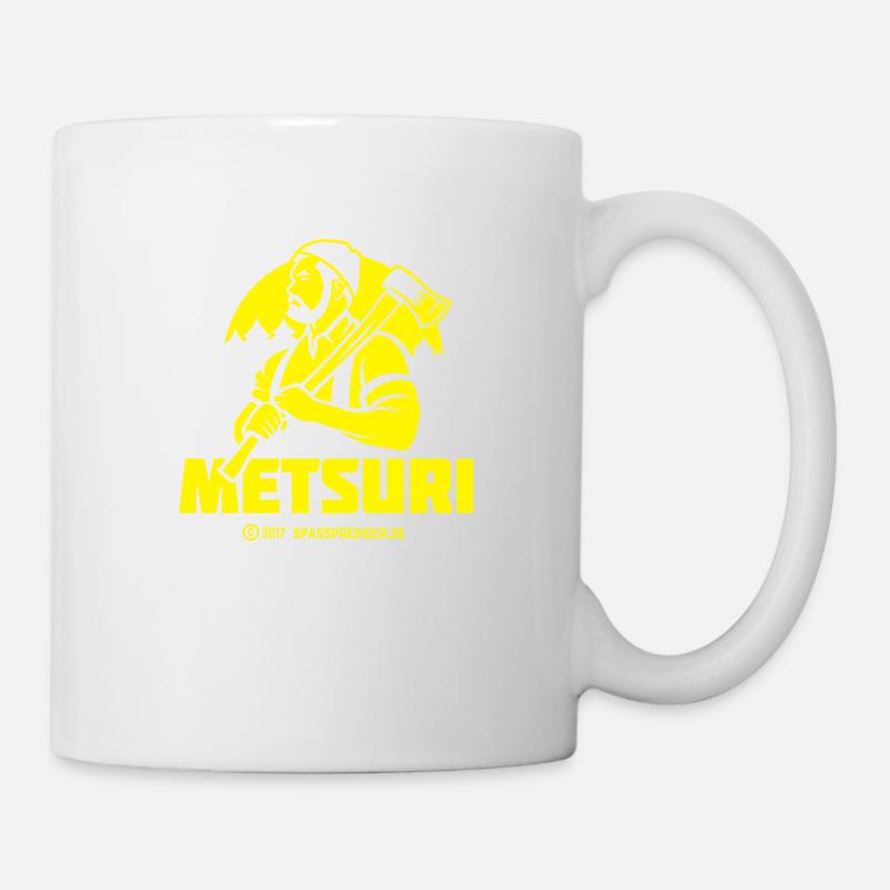 Holzfäller - Tasse - Weiß