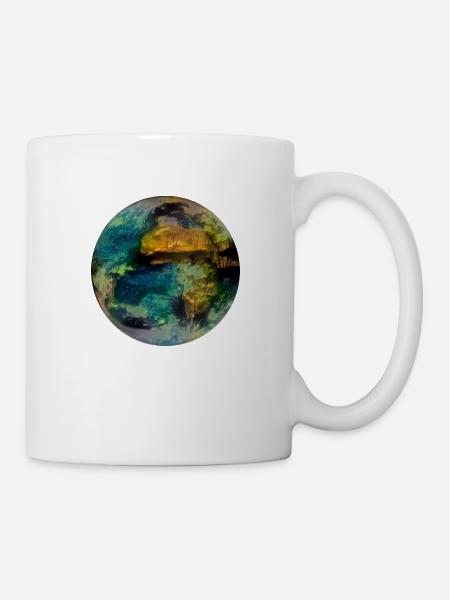 Planète terre - Mug blanc - blanc