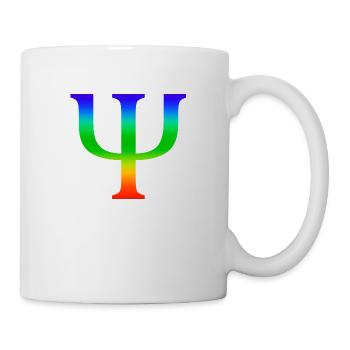 psychologie - Mug blanc - blanc - Droite