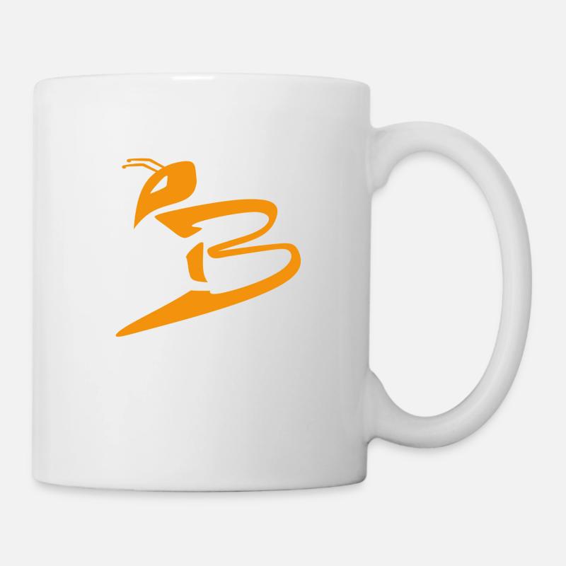 Bee orange - Mug - white