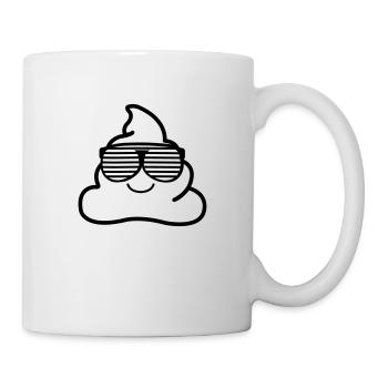 coole_kacke_01 - Tasse - Weiß - Rechts