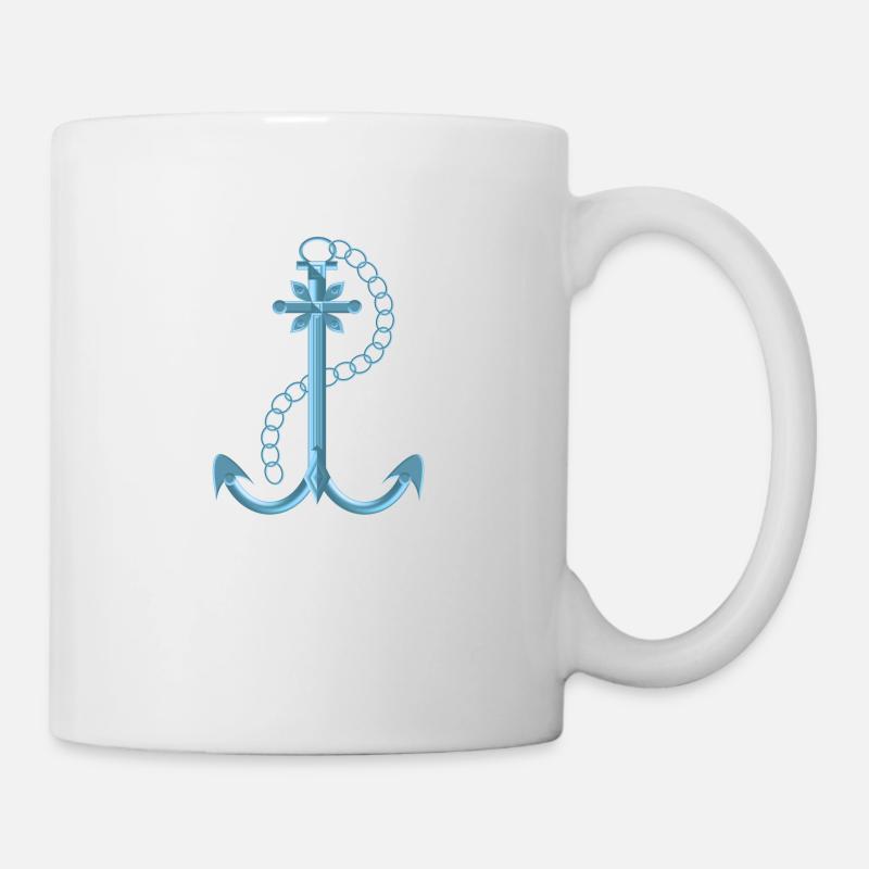 Anker - Tasse - Weiß