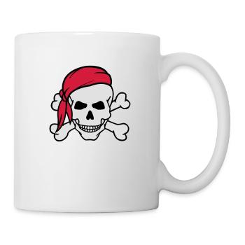 totenkopf_pirat_02 - Mug - white - Right
