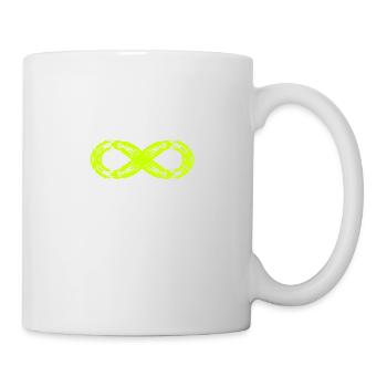 Unendlich Symbol Zeichen Symbol - Tasse - Weiß - Rechts
