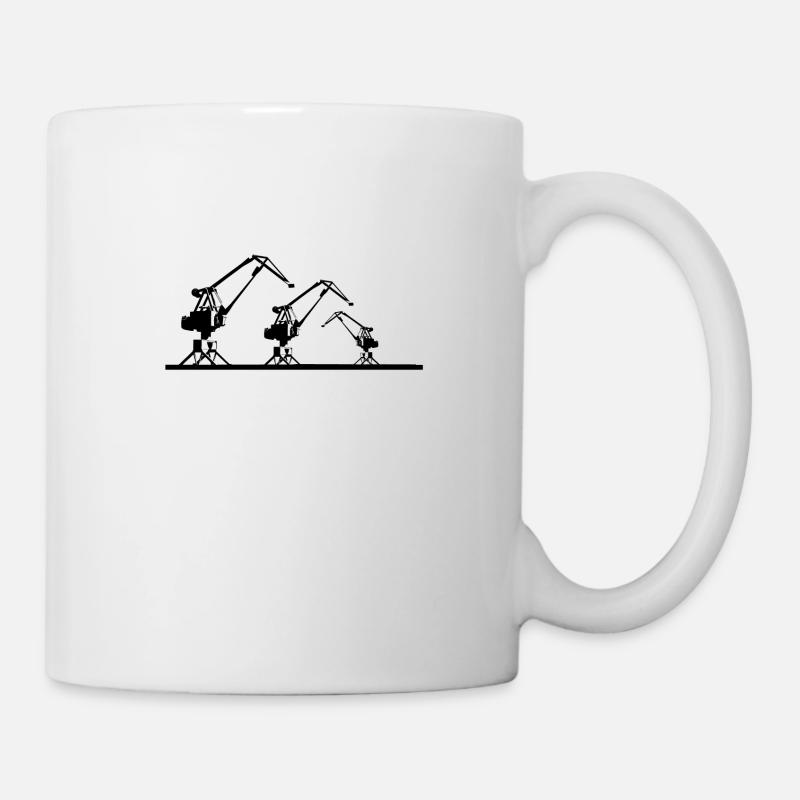 Grues grues - Mug blanc - blanc