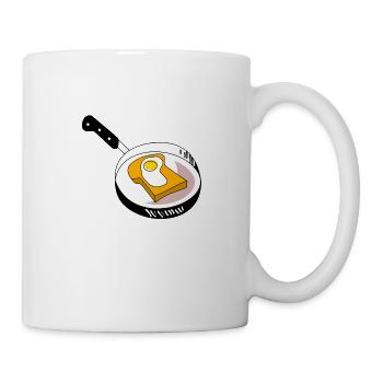 Spiegelei - Tasse - Weiß - Rechts
