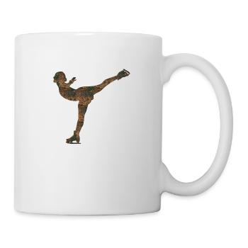 Rost Eiskunstlauf - Tasse - Weiß - Rechts