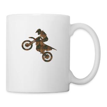 Rost Motocross - Tasse - Weiß - Rechts