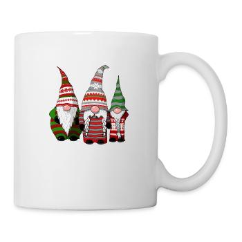 3 gnomes effrontés - Mug blanc - blanc - Droite