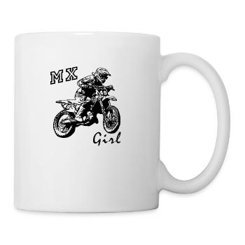 mx girl - Mug blanc - blanc - Droite