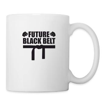 Martial Arts Future Black Belt Gift Idea - Mug - white - Right