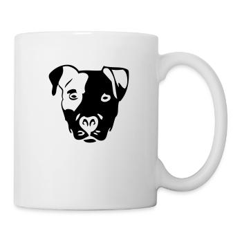 pitbull - Tasse - Weiß - Rechts