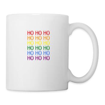 Hohoho Rainbow LGBT - Mug blanc - blanc - Droite