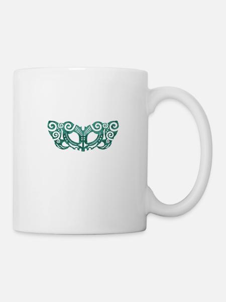 Maori Hei Pekapeka Native Fledermaus Tribal Tattoo - Tasse - Weiß