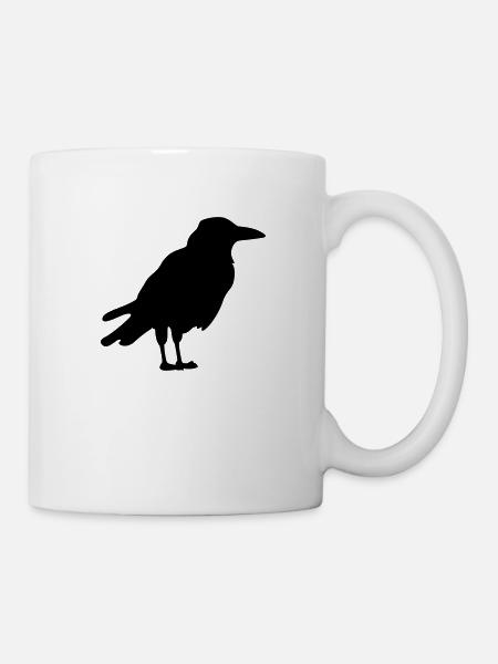 crow - Mug - white