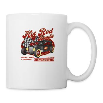 Bandit Hot Rod - Mug blanc - blanc - Droite
