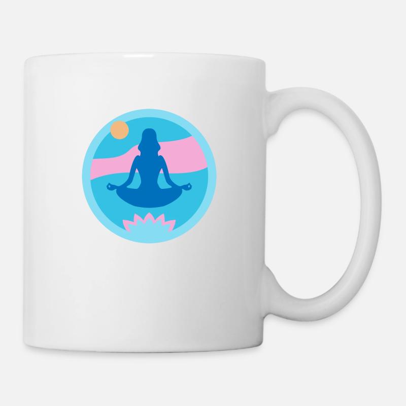 Yoga - Mug blanc - blanc
