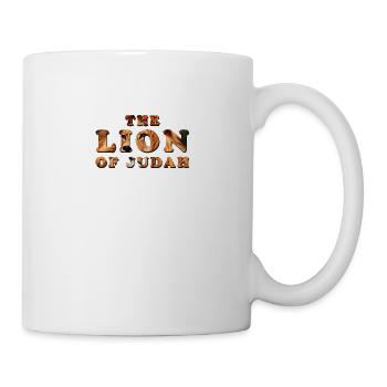 Jésus est Seigneur, Christ, Foi, Bible, Lion de Juda - Mug blanc - blanc - Droite