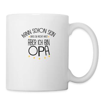 Opa - Tasse - Weiß - Rechts